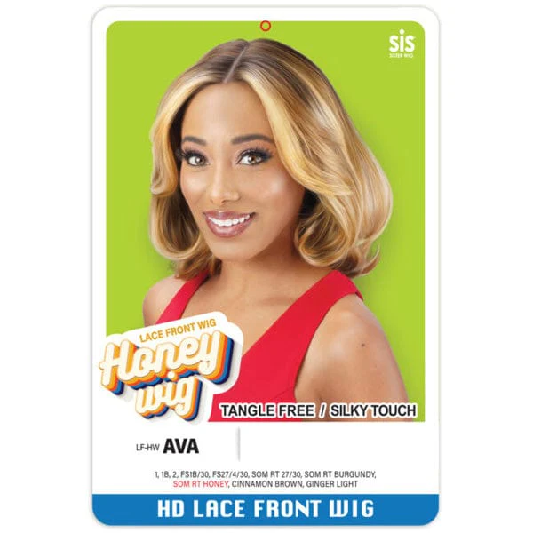 Zury Sis Honey Wig Synthetic HD Lace Part Wig - LF HW AVA - Airhomei