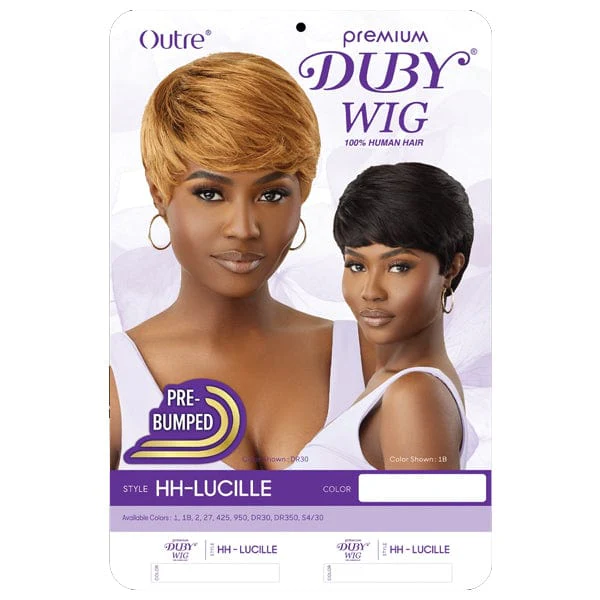 Outre 100% Human Hair Premium Duby Wig - HH LUCILLE - Airhomei