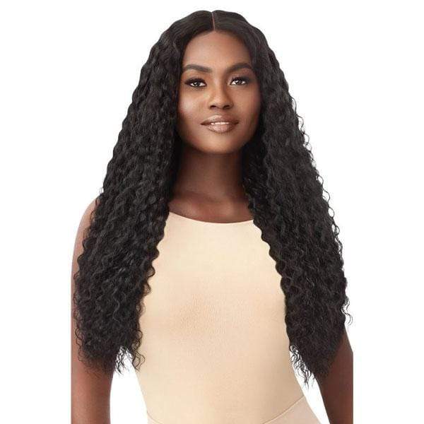 Outre Synthetic Swiss HD Lace Front Wig - SOLMINA - Airhomei