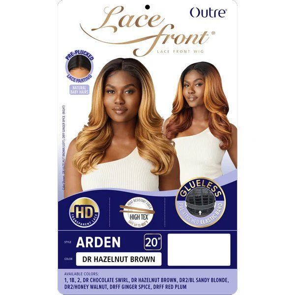 Outre Synthetic Swiss HD Lace Front Wig - ARDEN - Airhomei