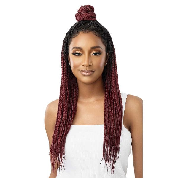Outre 13x4 HD Pre-Braided Lace Front Wig - KNOTLESS TRIANGLE PART BRAIDS 26