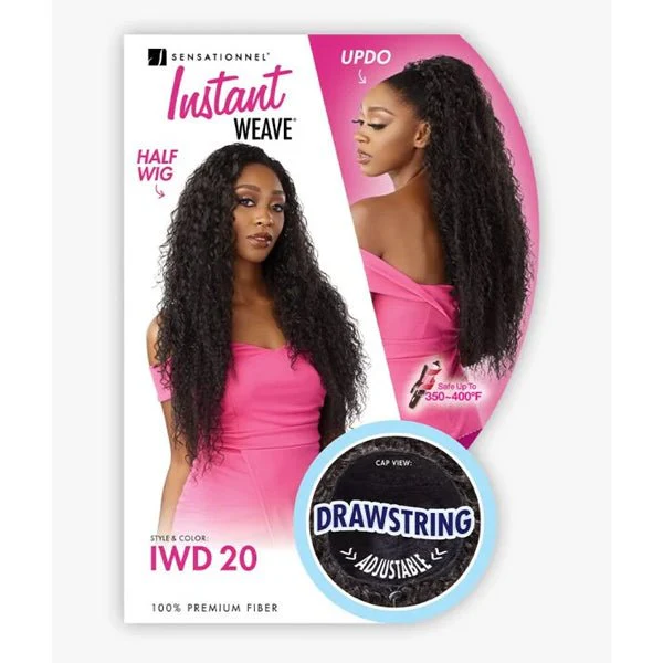 Sensationnel Synthetic Half Wig Instant Weave Drawstring Cap - IWD 20 - Airhomei
