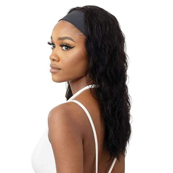 Outre 100% Human Hair WET & WAVY Headband Wig - LOOSE BODY 20