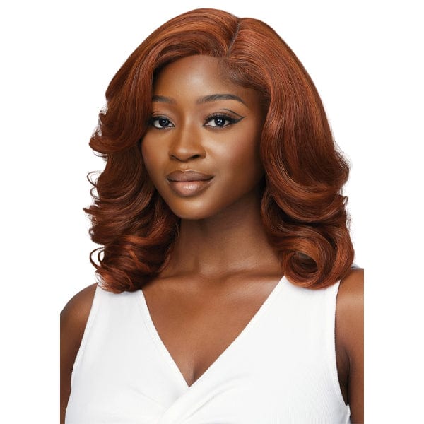 Outre Synthetic Swiss HD Lace Front Wig - BESS - Airhomei