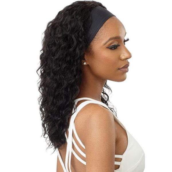 Outre 100% Human Hair WET & WAVY Headband Wig - LOOSE DEEP 20