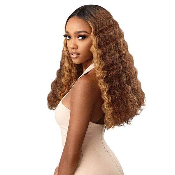 Outre Synthetic Swiss Lace Front Wig - SOLANA - Airhomei
