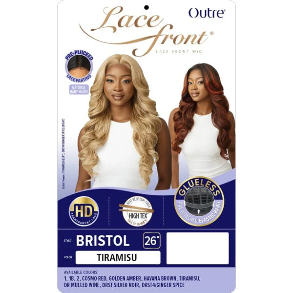 Outre Synthetic Swiss HD Lace Front Wig - BRISTOL - Airhomei