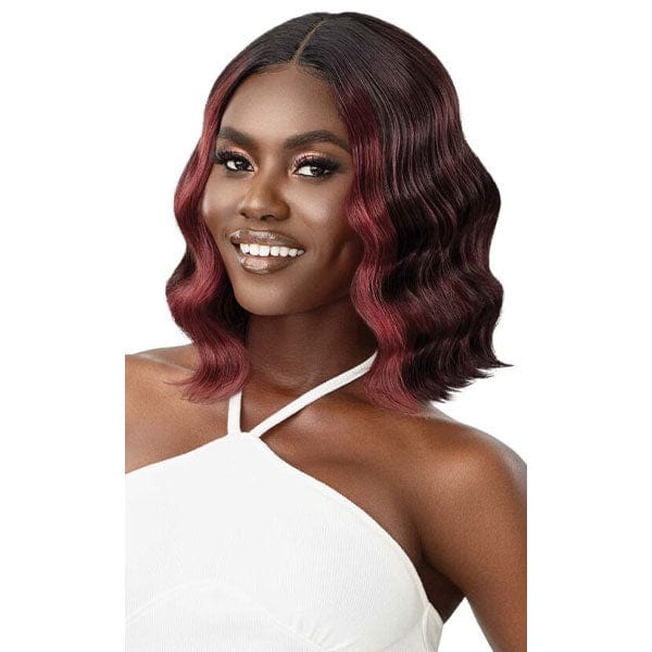 Outre Synthetic Swiss HD Lace Front Wig - LEDINA - Airhomei