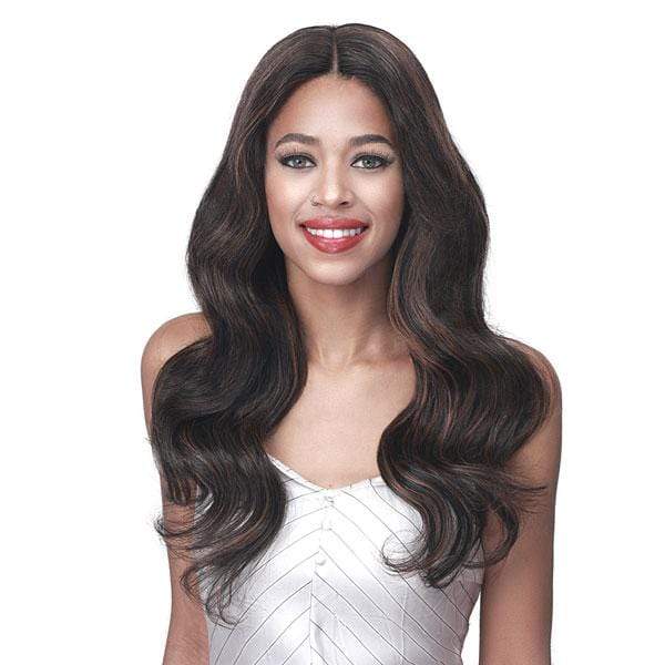 Bobbi Boss 100% Human Hair Lace Front Wig - MHLF490 NATURAL WAVE 14