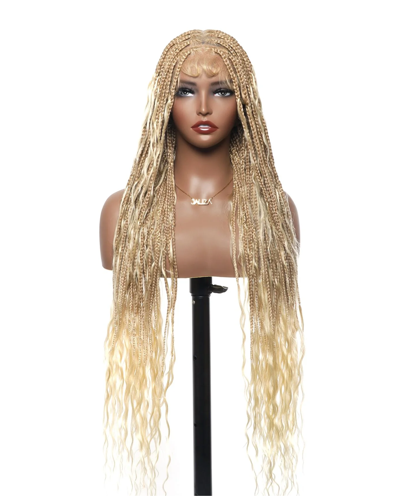 (Pre Bleached Human Hair Lace) High density Square Base HD Lace Lightweight 100 Strands Tangleless 36