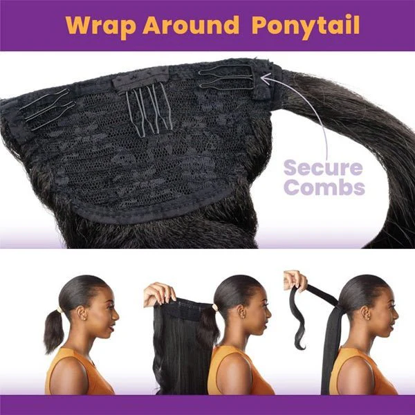 Sensationnel Synthetic Ponytail Lulu Pony Wrap - WRAP 010 - Airhomei