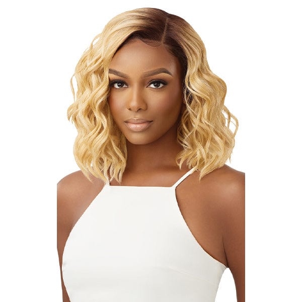 Outre Synthetic Sleeklay Part HD Lace Front Wig - NYLA - Airhomei