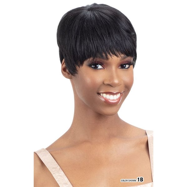 Shake N Go Legacy Human Hair Blend Lace Front Wig - BRISTOL - Airhomei