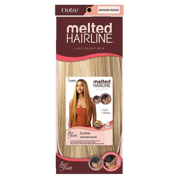 Outre Synthetic Melted Hairline HD Lace Front Wig - ELIANA - Airhomei