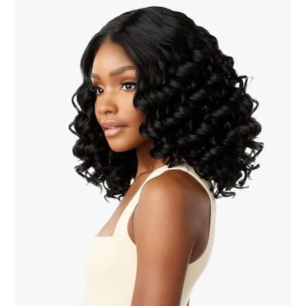 Sensationnel Kinky Edges Kinks & Co Y-Part Lace Wig - KINKY SPIRAL CURL 14 - Airhomei
