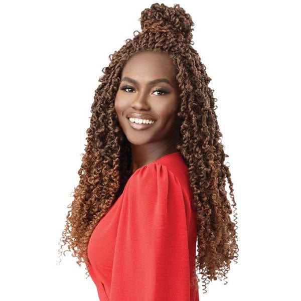 Outre X-Pression Twisted Up Lace Front Braid Wig - BUTTERFLY PASSION TWIST 26