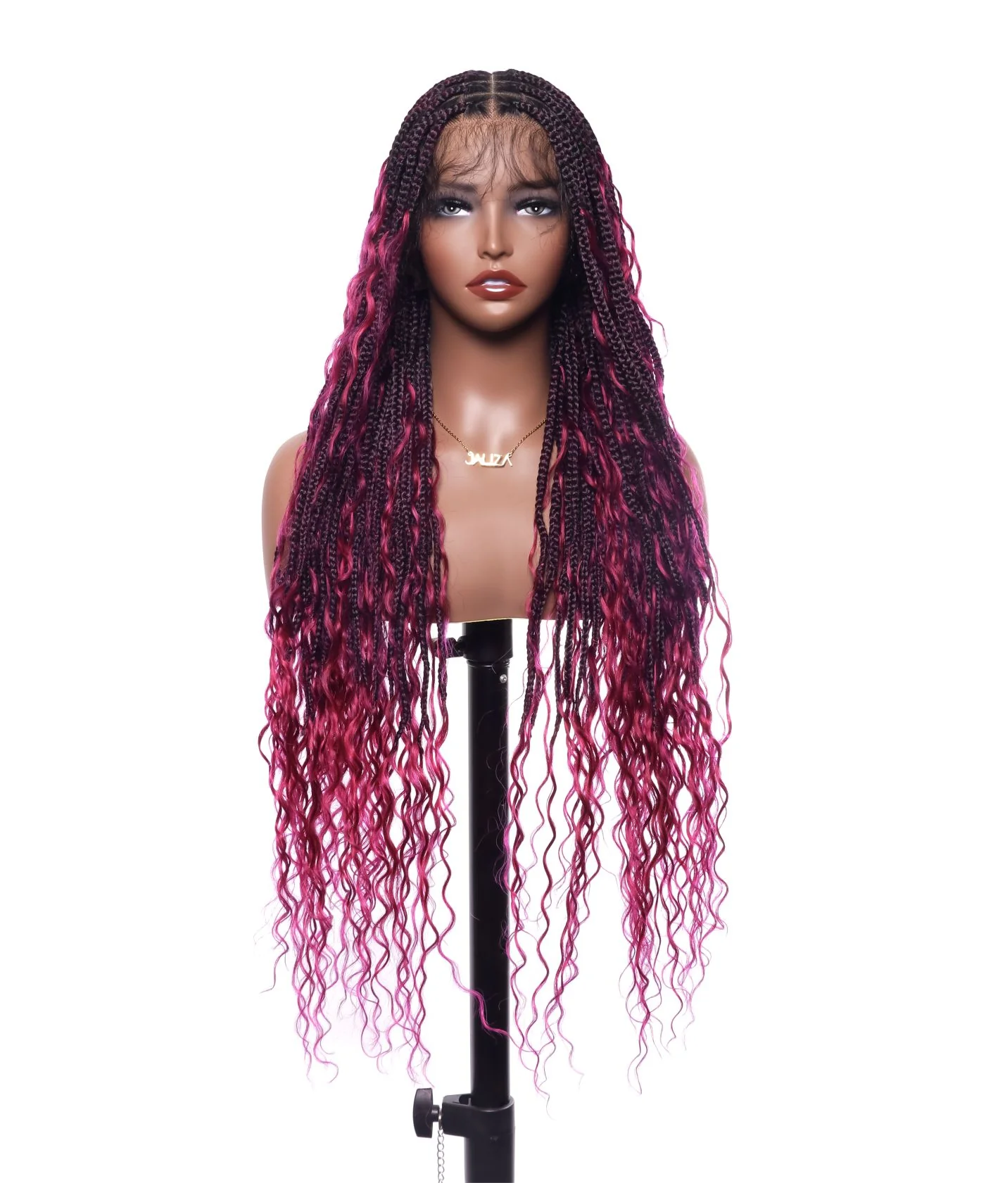 (Pre Bleached Human Hair Lace) High density Square Base HD Lace Lightweight 100 Strands Tangleless 36