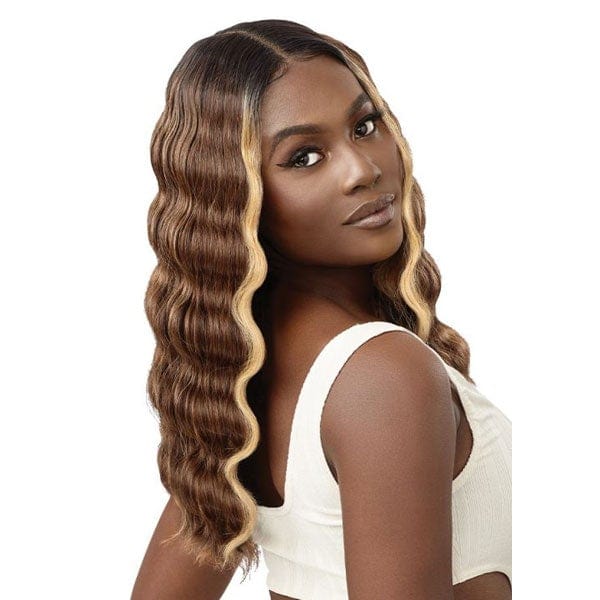 Outre Synthetic Sleeklay Part HD Lace Front Wig - APOLIA - Airhomei