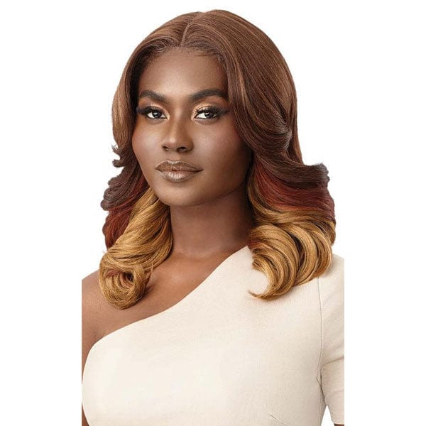Outre Synthetic Swiss HD Lace Front Wig - ELINA - Airhomei